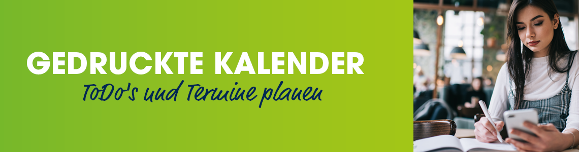 Mit gedruckten Kalendern ToDo's und Termine planen