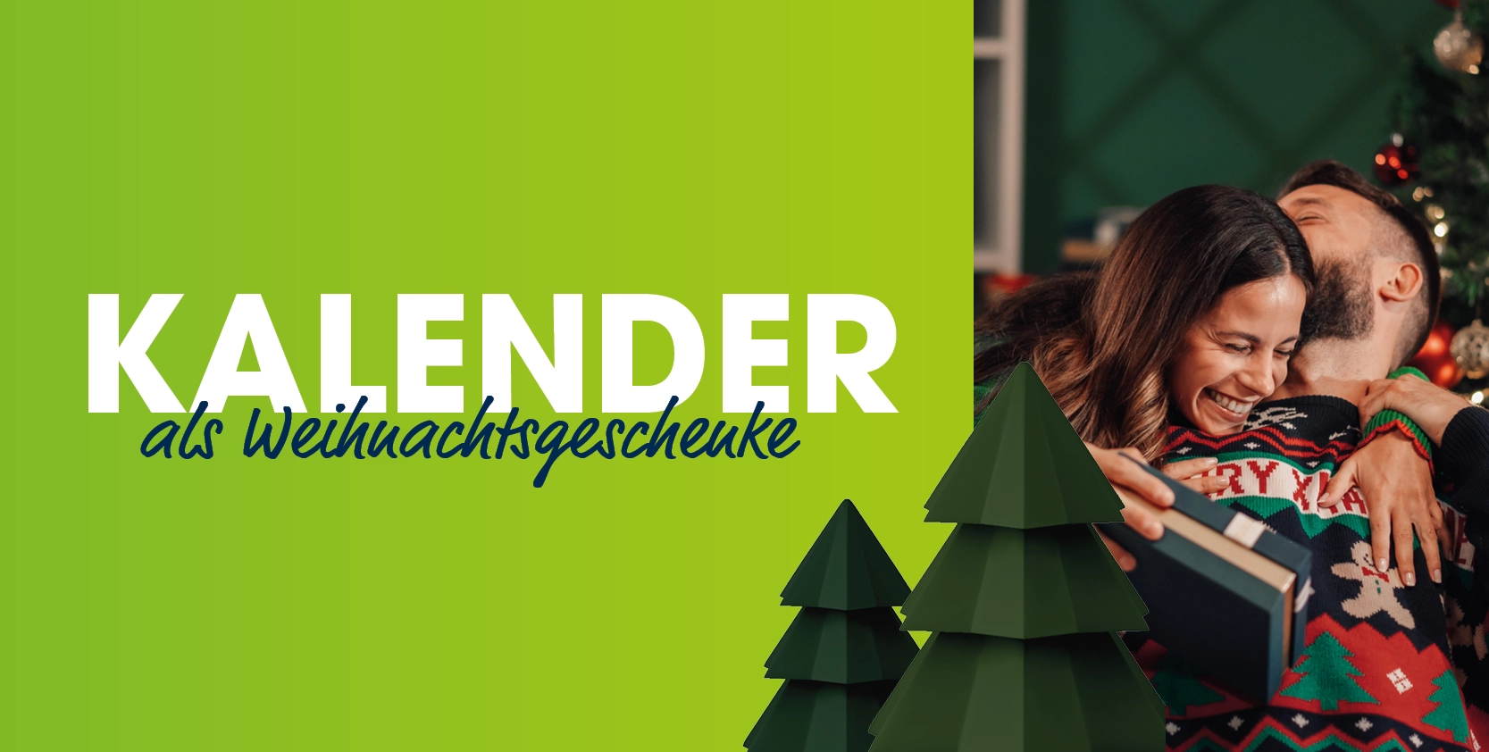 Kalender als Weihnachtsgeschenke