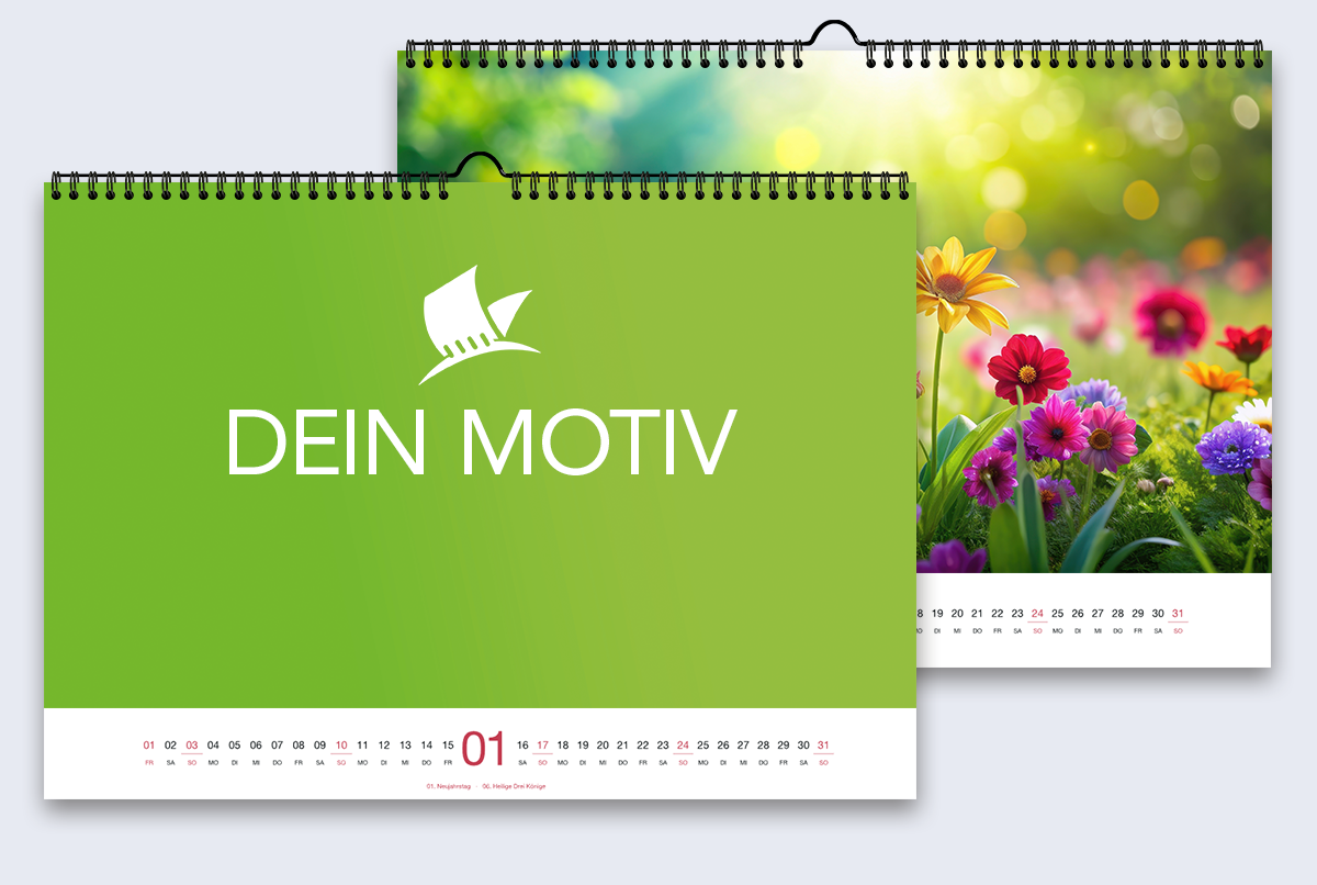 Wandkalender Datenblätter