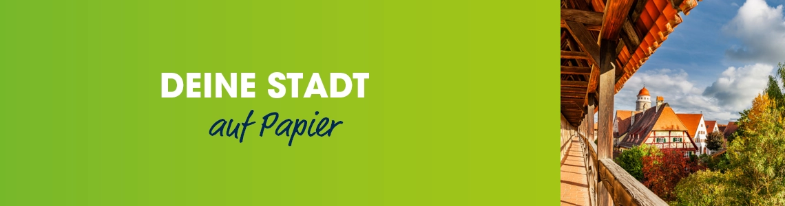 Deine Stadt auf Papier - unsere Kalender