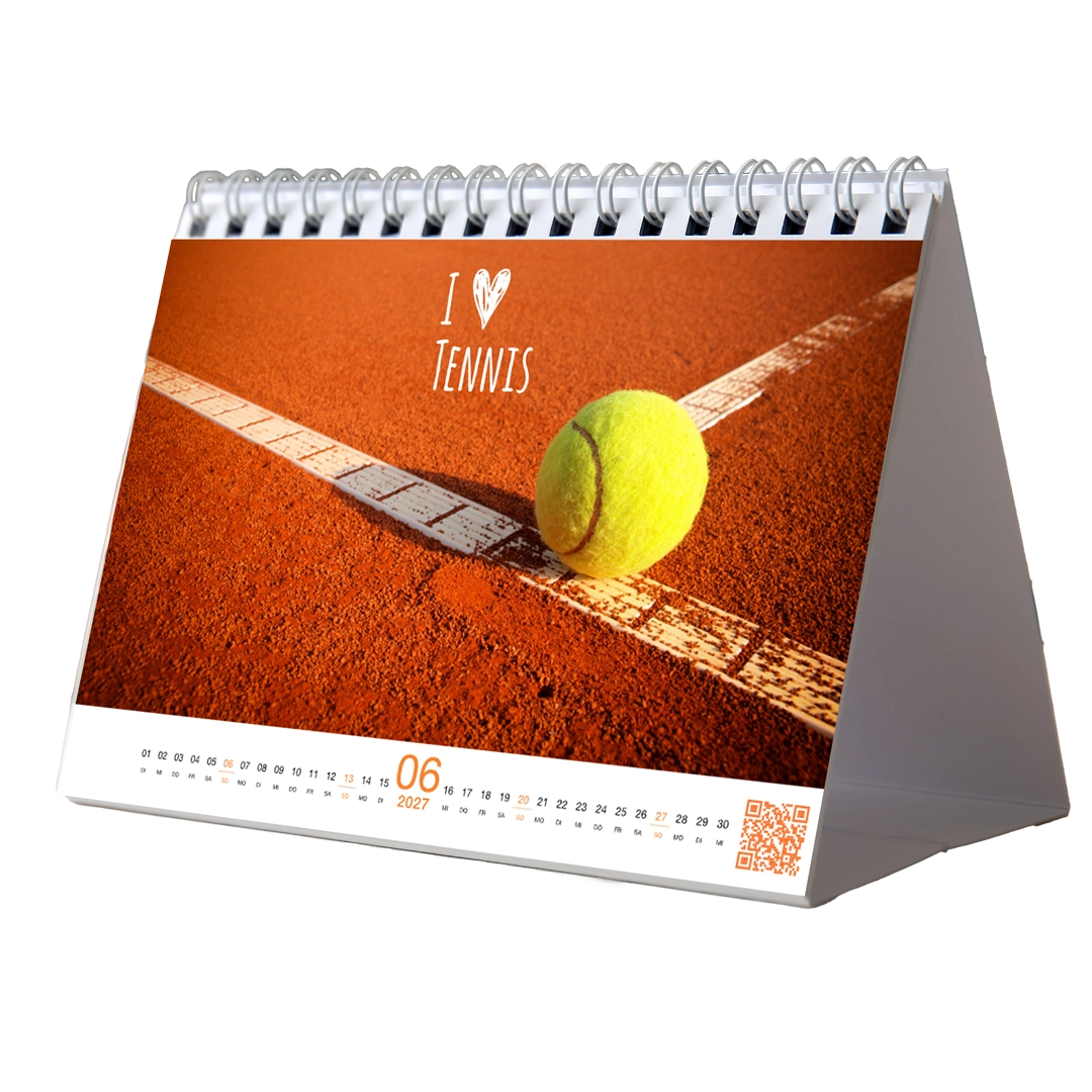 Verein Tischkalender Tennis