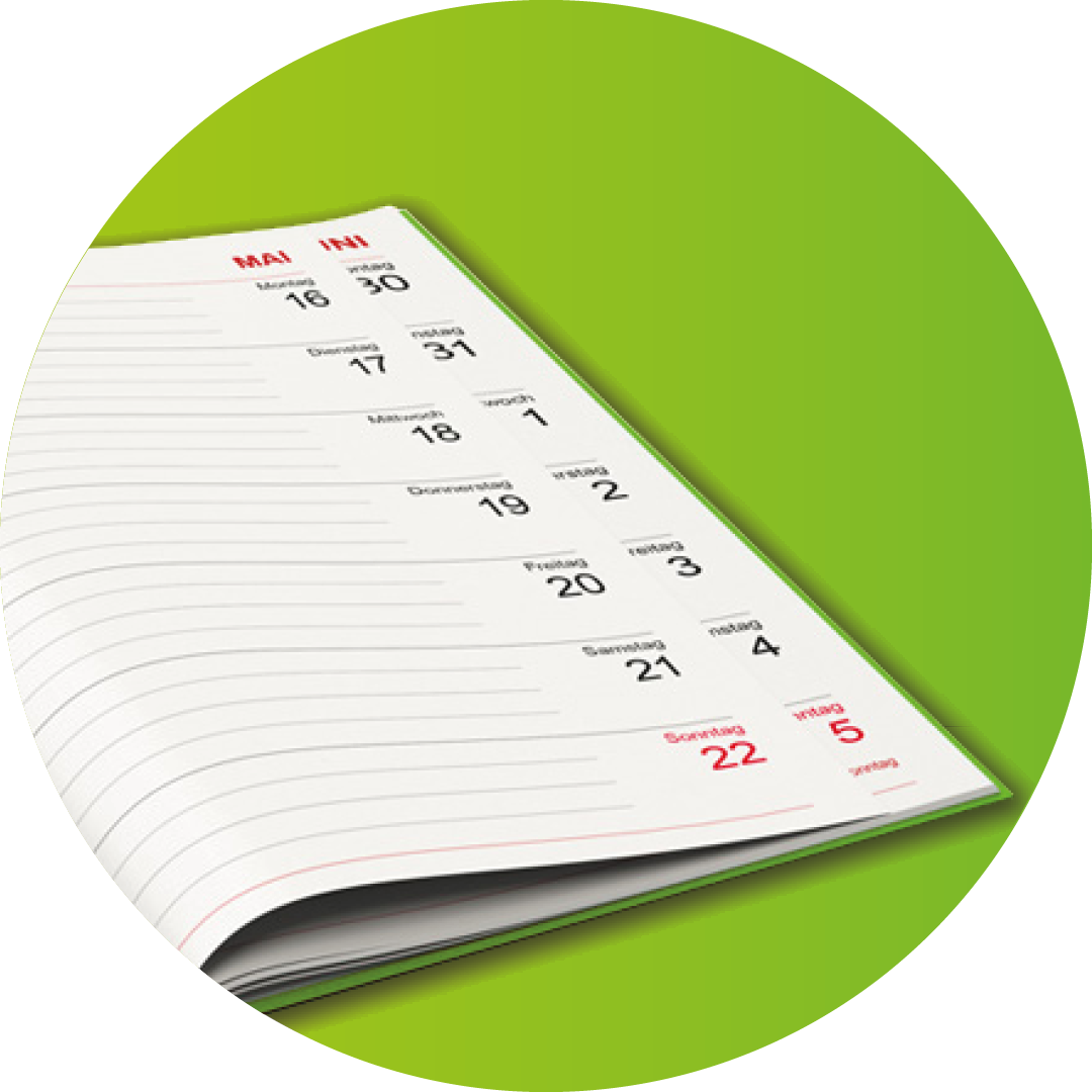 Notizbücher für unterwegs 