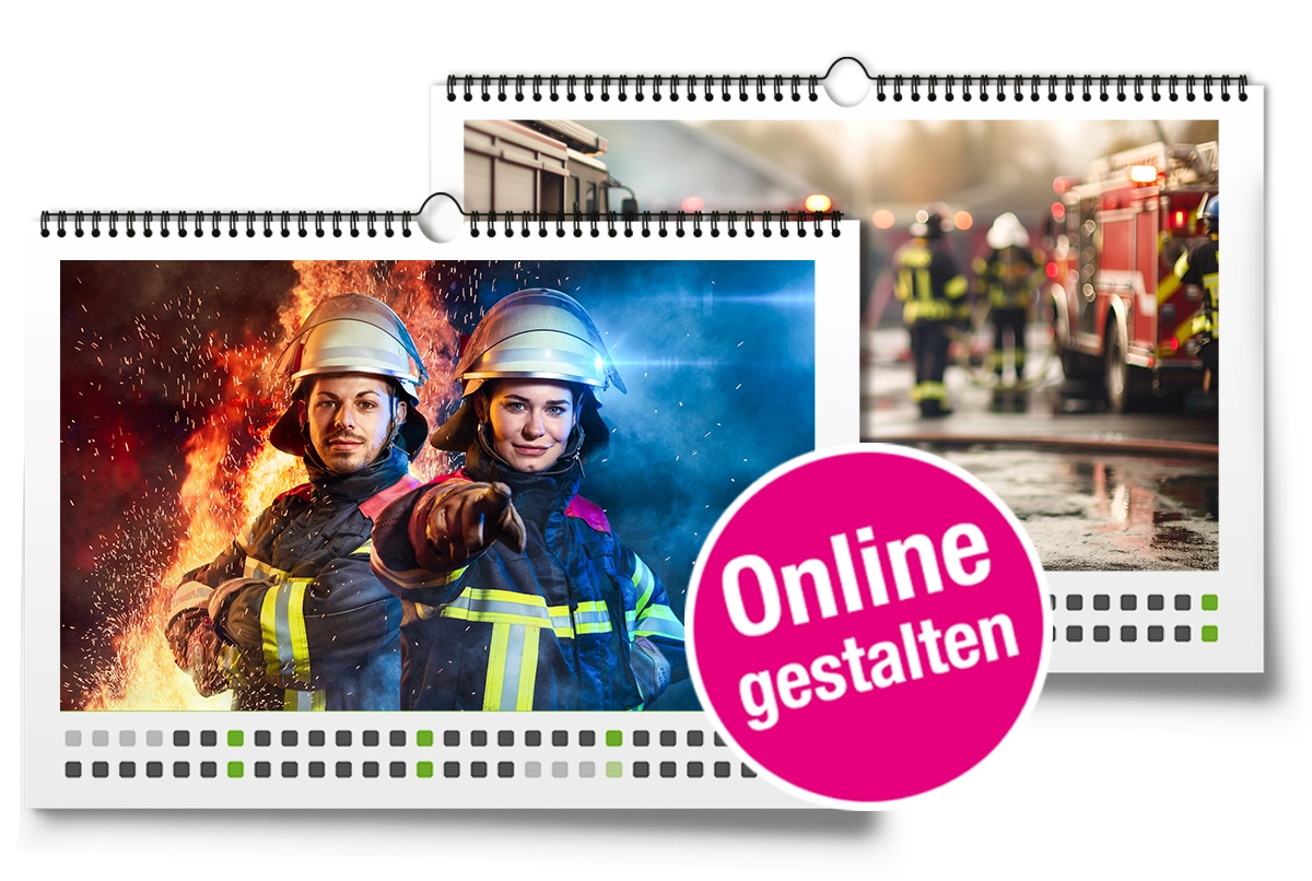 Wandkalender für Feuerwehrvereine