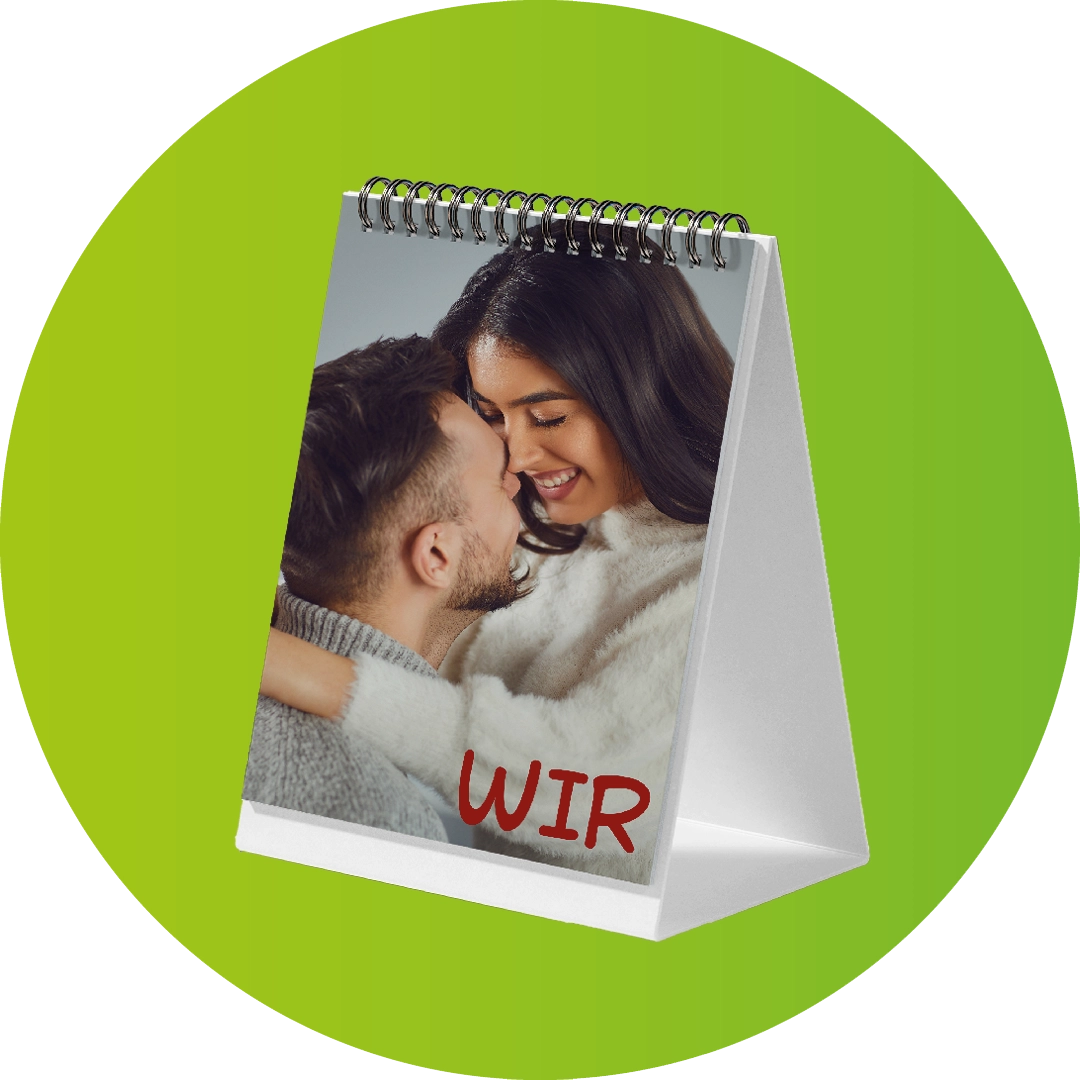 Valentinstag Tischkalender