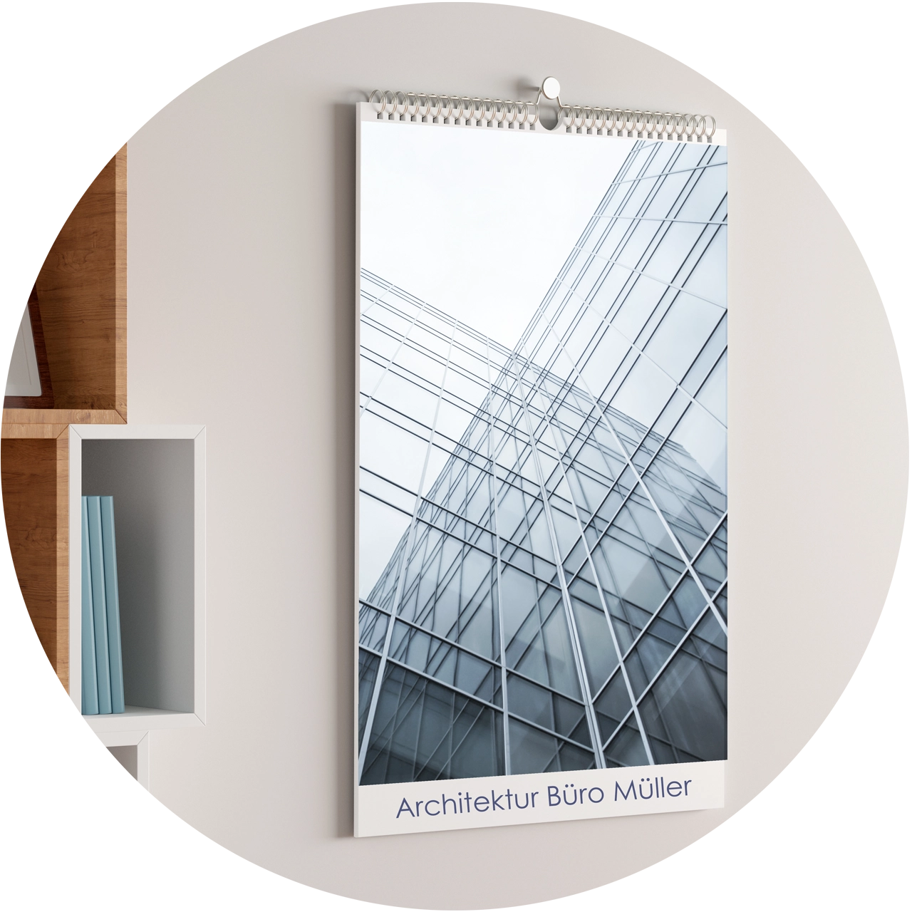 Wandkalender im Corporate Design