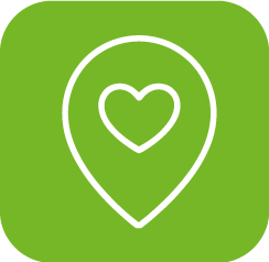 Icon von der Region für die Region
