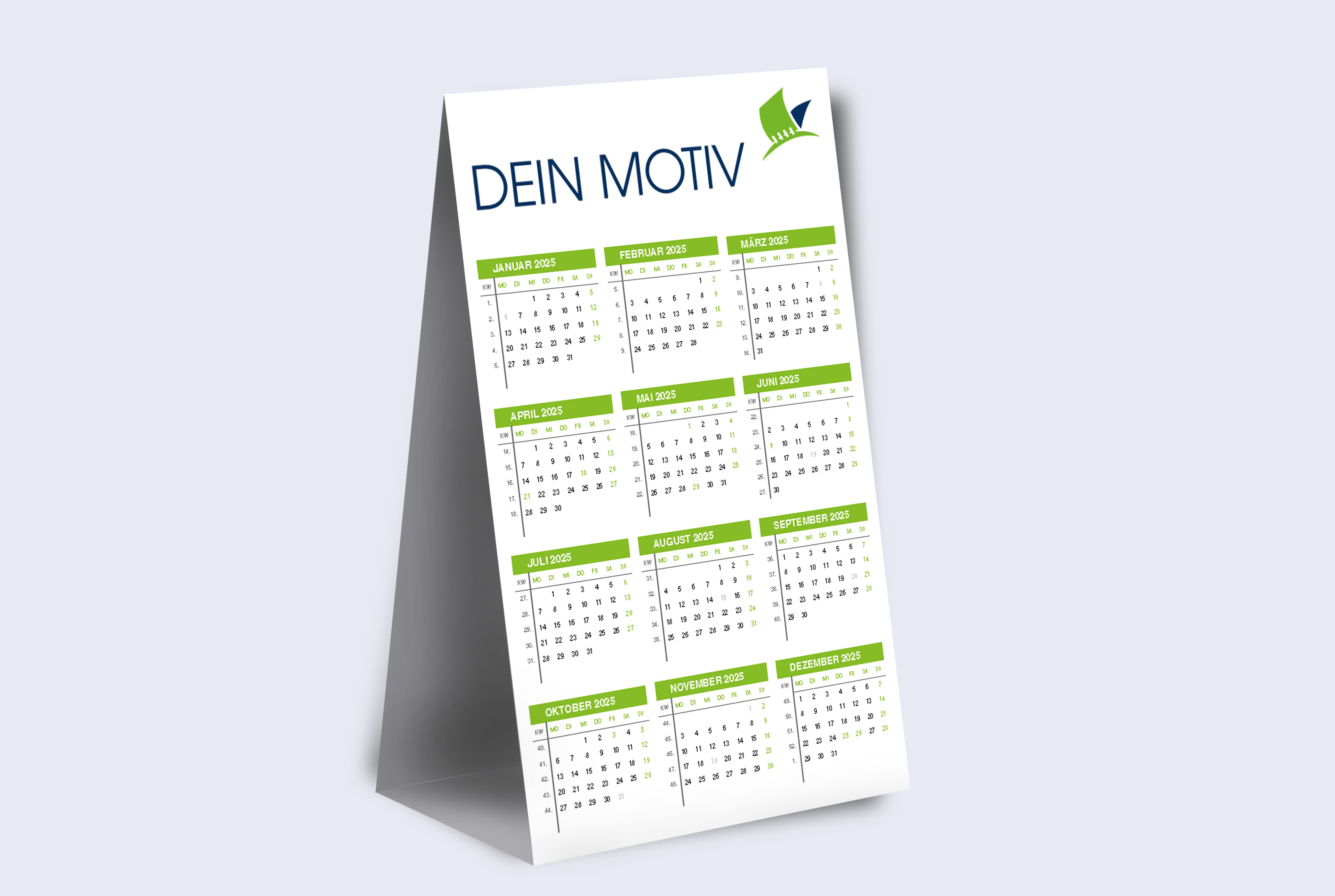 Tischkalender Papier 