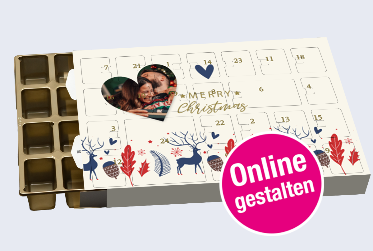 Adventskalender zum Befüllen