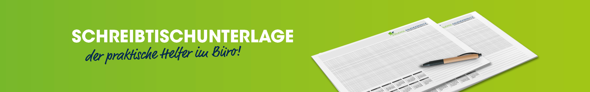 Schreibtischunterlagen