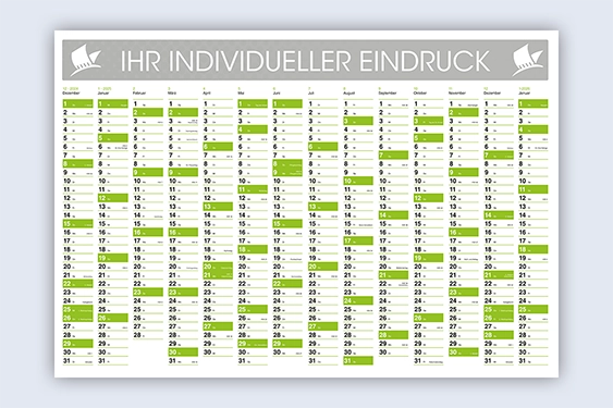 Wandplaner (DIN A0)