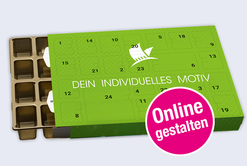 Adventskalender zum Befüllen