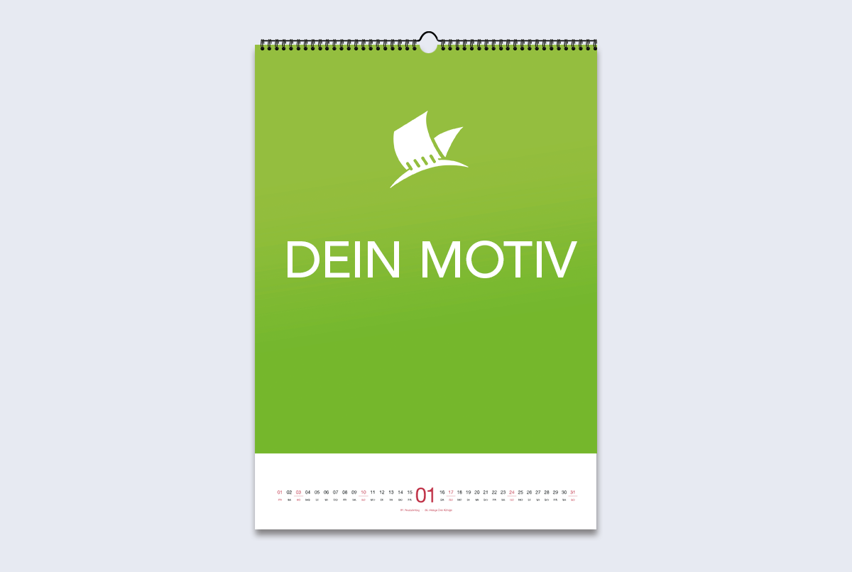 Wandkalender Sonderformate