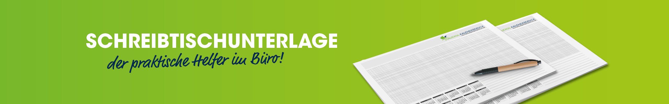 Schreibtischunterlagen